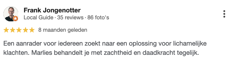 Review-kinesiologie-marlies Review Centrum voor Kinesiologie