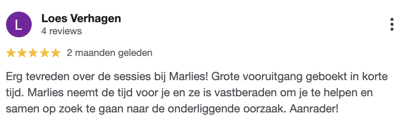 kinesiologie-marlies Review Centrum voor Kinesiologie